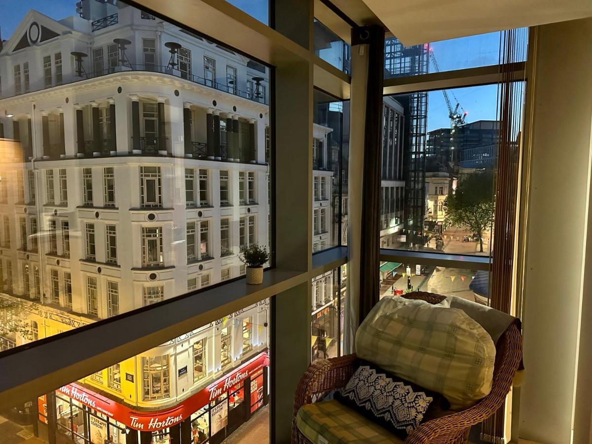 Birmingham Prime Location Stunning Apartment Floor-To-Ceiling Windows Экстерьер фото